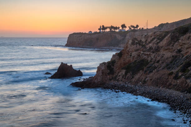 istock Pelican Cove and Point Vicente after Sunset 1153452642