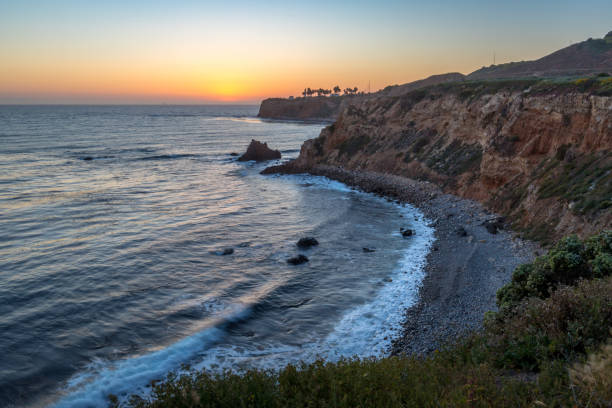 istock Pelican Cove and Point Vicente after Sunset 1153452665