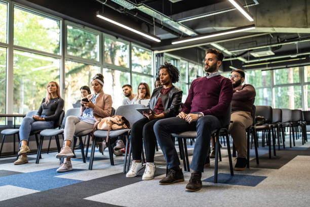 istock They following every word on seminar 1153453019
