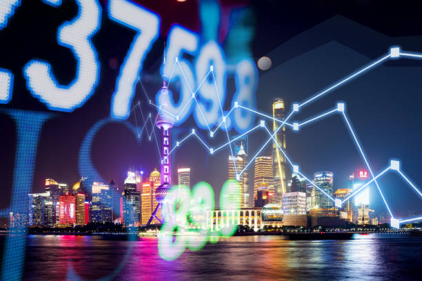 istock Shanghai stock market 1153453823