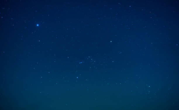 istock Night dark sky with bright stars 1153453966