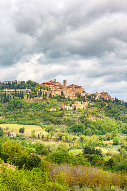 istock Village on a hill in Tuscany 1153454520