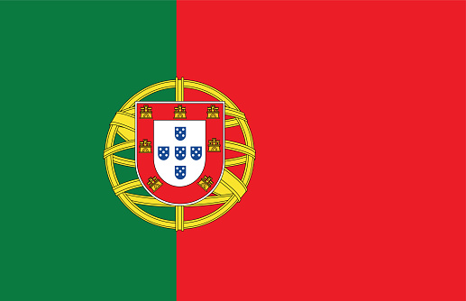 Vector Flag of Portugal