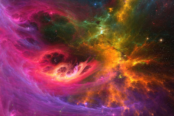 istock Stars and galaxy space sky night background 1153459080