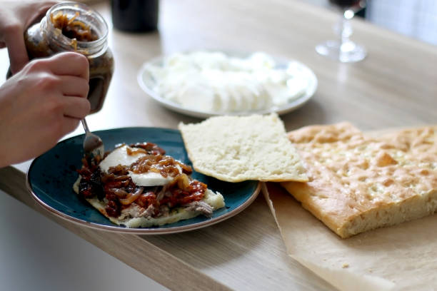 istock Making Foccacia Sandwich 1153459973
