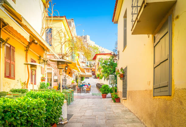 istock Street of Athens, Greece 1153461402