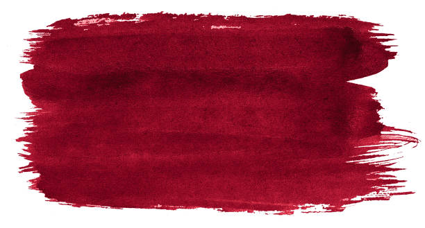 Burgundy Watercolor background  with sharp borders and divorces. Watercolor rough brush stains. With copy space for text. Burgundy Watercolor background  with sharp borders and divorces. Watercolor rough brush stains. With copy space for text. maroon stock pictures, royalty-free photos & images