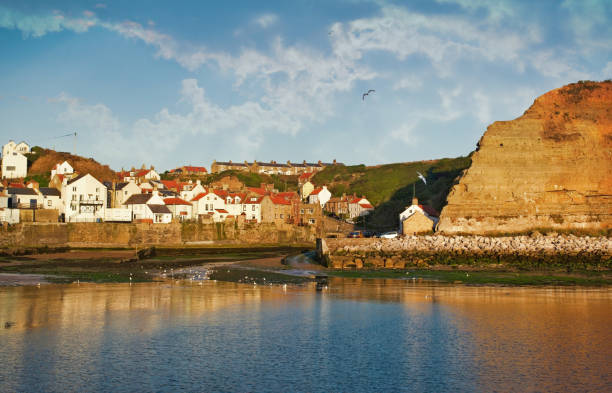 istock Morning view of Staithes 1153472590