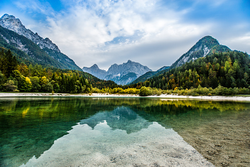 Lake Jasna In Slovenia