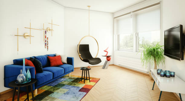 istock Modern and Cozy Living Room 1153481209