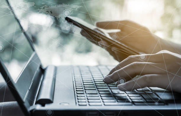 istock Networking people and social network and internet connection concept 1153493940