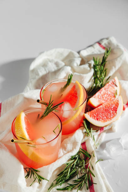 istock Grapefruit and Rosemary cocktail.  Refreshing and non-alcoholic drink perfect for spring or summer. 1153495049