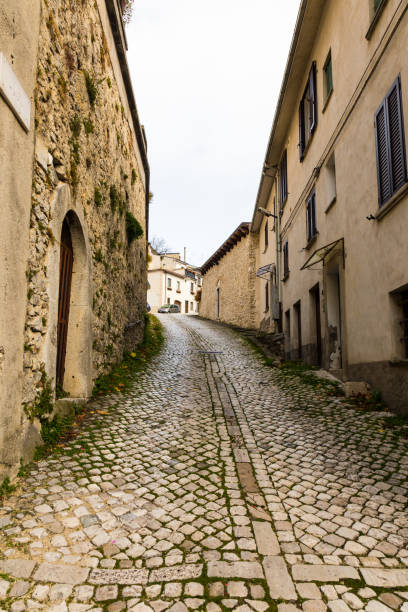 istock Castel di Sangro, Abruzzo, Italy. October 13, 2017. Photographic documentation between the streets of Castel di Sangro 1153505413