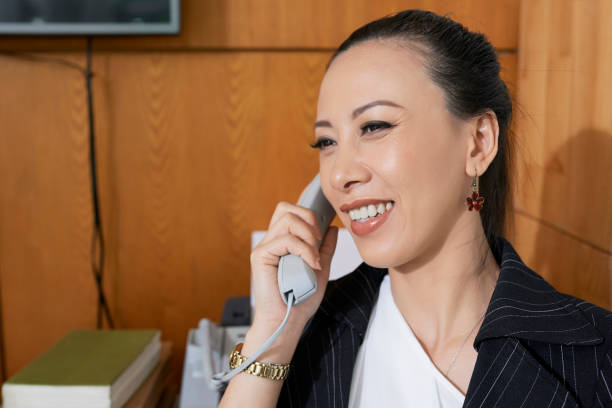 istock Businesswoman has a phone call 1153508543