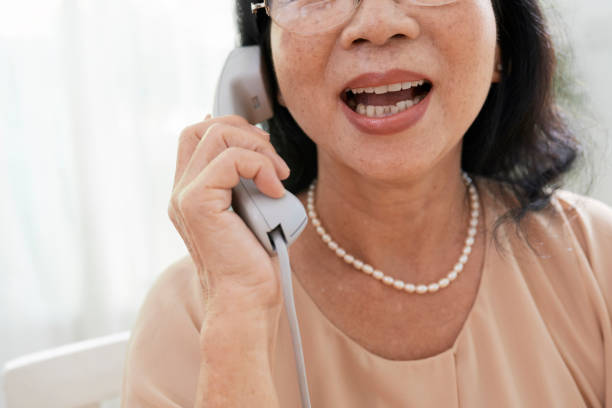 istock Woman talking on office phone 1153508622