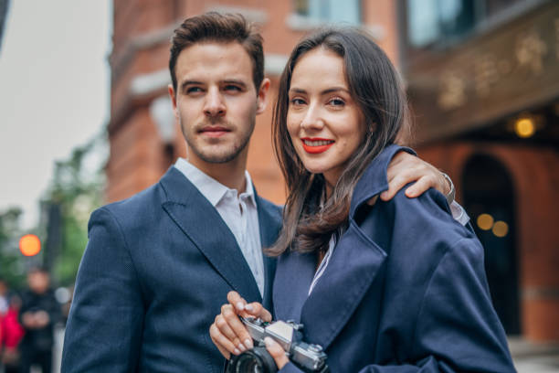 istock Couple standing outdoors 1153514374