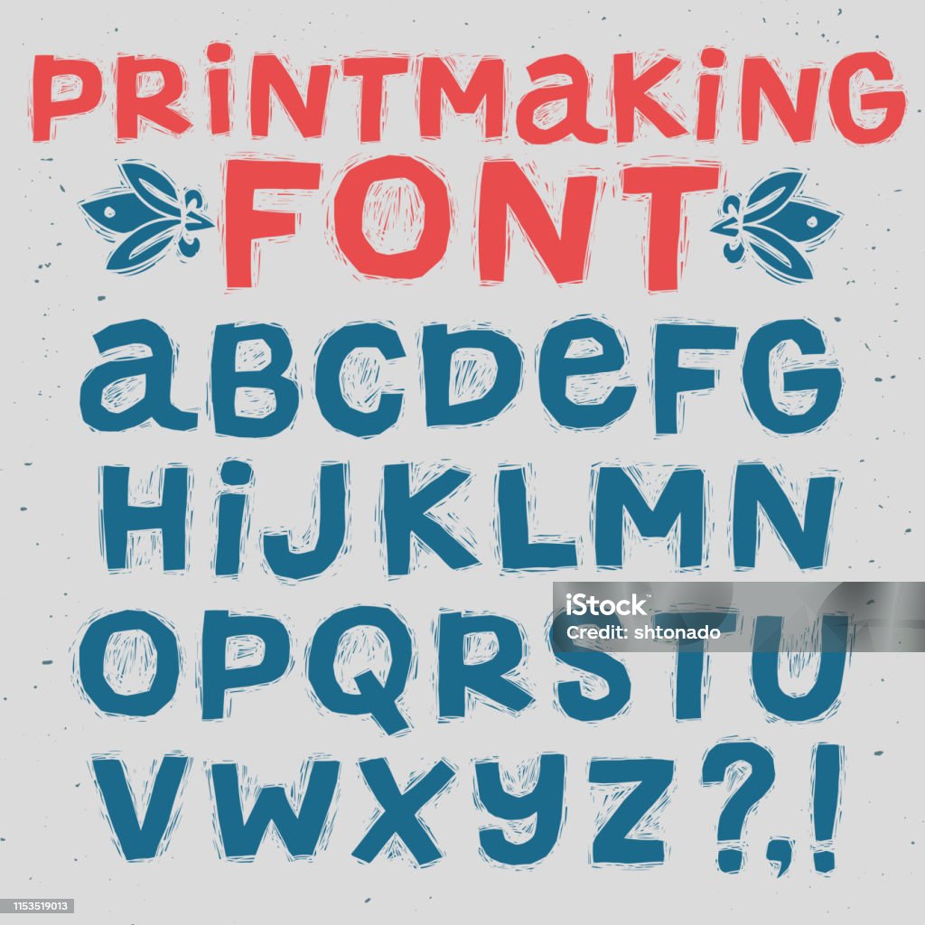 Wood Block Print Style Font Stock Illustration - Download Image Now - Typescript, Cartoon, Drawing - Activity - iStock Wood Block Print Style Font Stock Illustration - Download Image Now - Typescript, Cartoon, Drawing - Activity - iStock