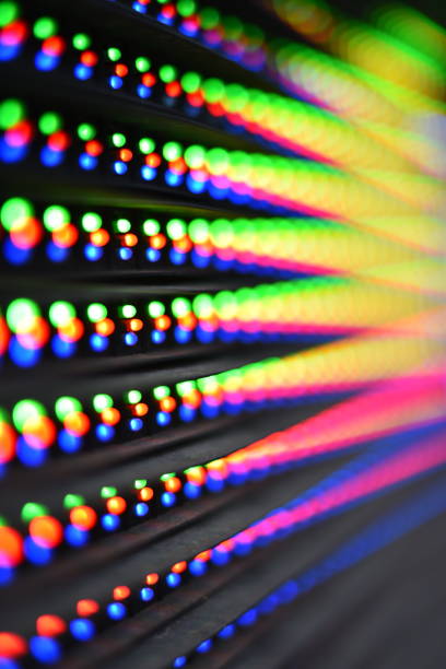 istock Led Panels Close-up Blue, Green and Red 1153519348