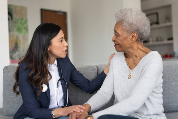 istock Doctor talking to her patient 1153537021