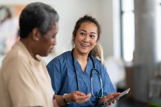istock Doctor and patient having a conversation 1153537033