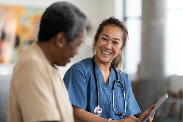 istock Doctor and patient having a conversation 1153537037