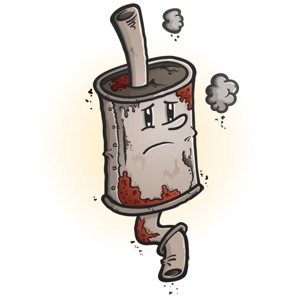 Old Rusty Muffler Cartoon Character Stock Illustration - Download Image Now - Car, Cartoon, Smoke - Physical Structure - iStock Old Rusty Muffler Cartoon Character Stock Illustration - Download Image Now - Car, Cartoon, Smoke - Physical Structure - iStock