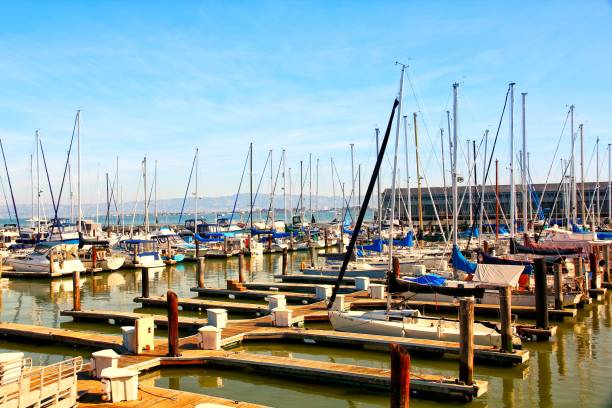 istock San Francisco Marina Yacht Harbor at sunset 1153544220