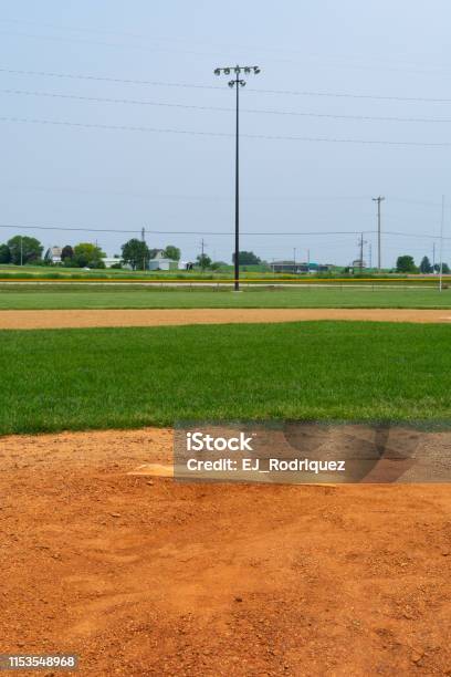 Pitching Mound Stock Photo - Download Image Now - Baseball - Sport, Pitcher's Mound, Baseball Diamond