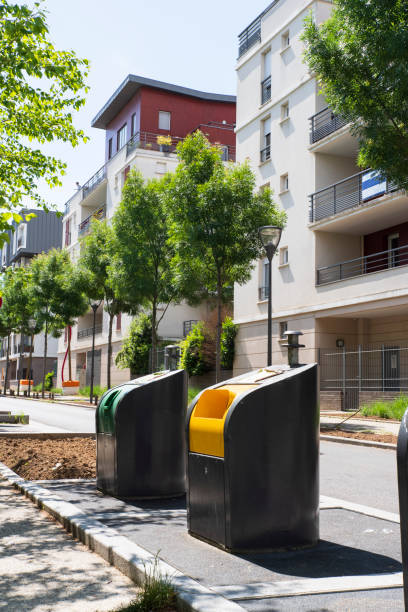 istock Selective sorting of household waste in the city 1153562622