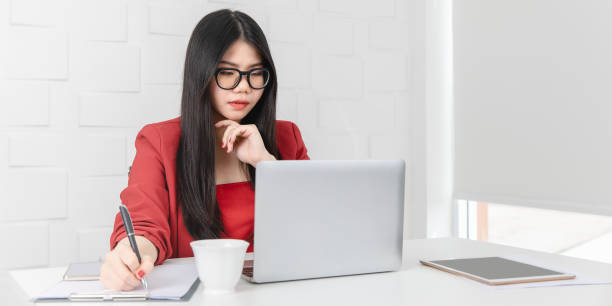 istock Business woman working 1153564974