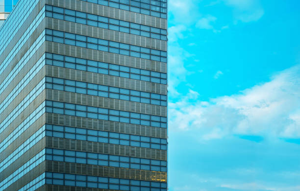 istock Hong Kong Commercial Building Close Up 1153565236