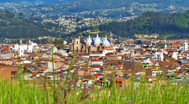 istock Panoramic view of the city Cuenca, Ecuador 1153568460