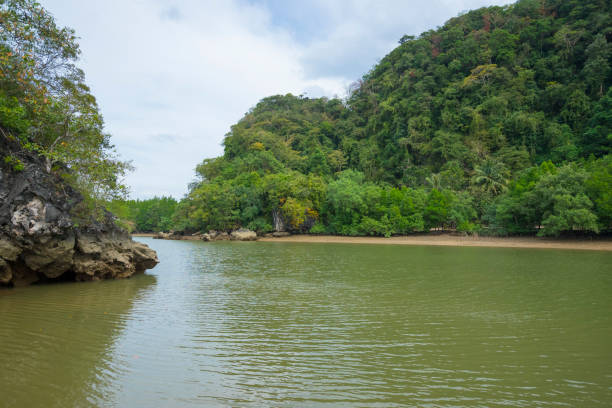 istock Khao Khanap Nam Cliffs in Krabi, Thailand. 1153572299
