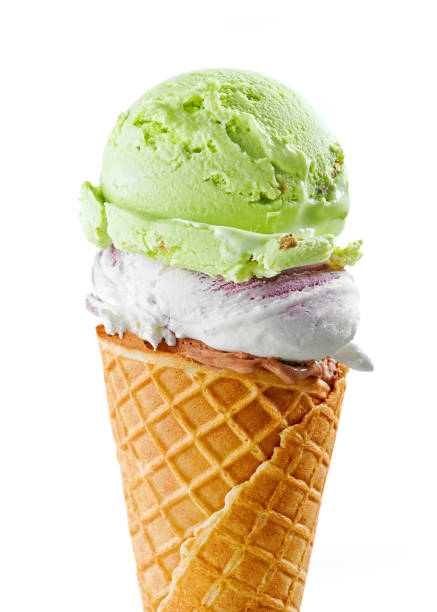 istock ice cream balls in waffle cone 1153586435