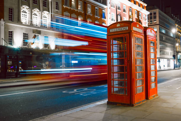 istock Iconic telephone booth in London 1153587499