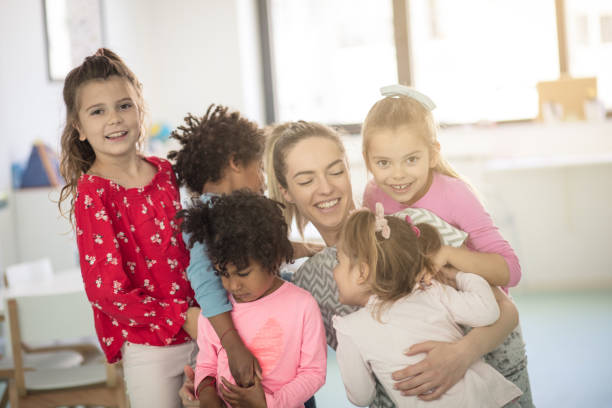 istock We love our teacher. 1153595658