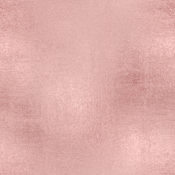 istock Rose gold foil seamless pattern, pink rough background, glitter vintage texture 1153604656