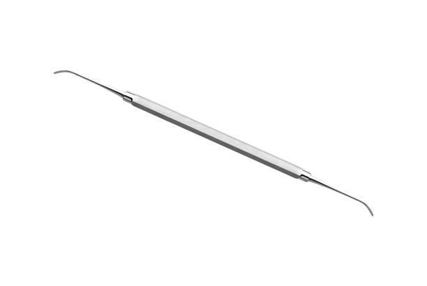istock Dental probe isolated on white background 1153610462