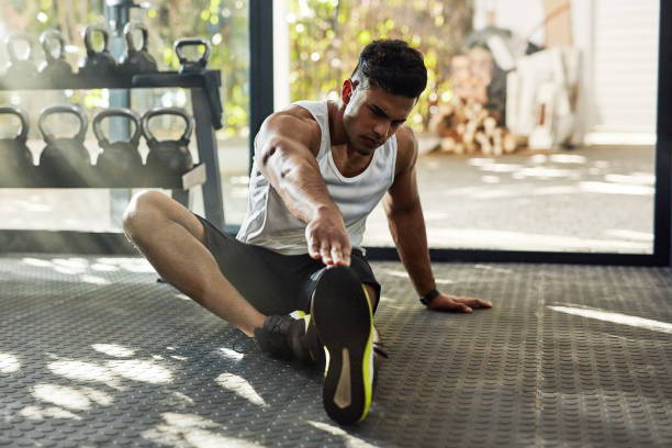istock First the warmup, then the workout 1153610669