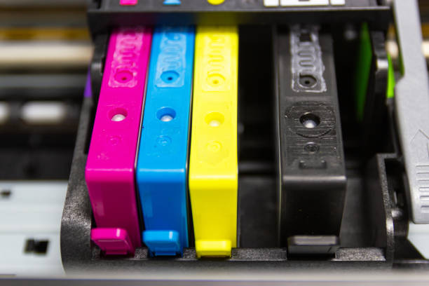 istock color printer ink jet cartridge of the printer inject 1153610890