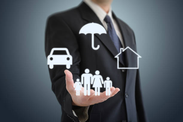 istock Risk home insurance protection umbrella 1153614412