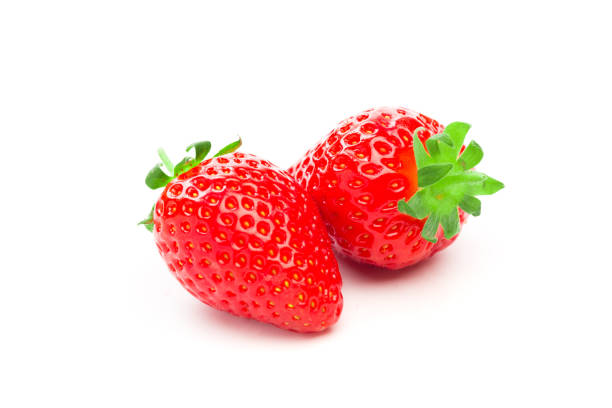 istock Strawberry isolated on white background. Clipping Path - Image 1153618677