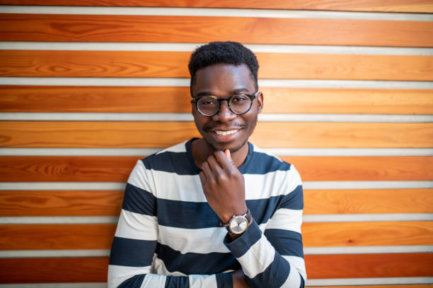 istock Portrait of a smiling African man. 1153626090