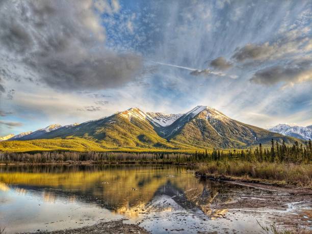 istock Canadian Rockies at dusk 1153632169