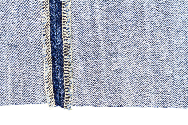 piece of blue jeans fabric - ringside imagens e fotografias de stock