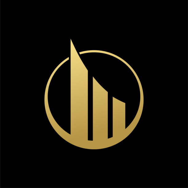 Gold Building Logo Illustrations, Royalty-Free Vector Graphics & Clip Art -  iStock