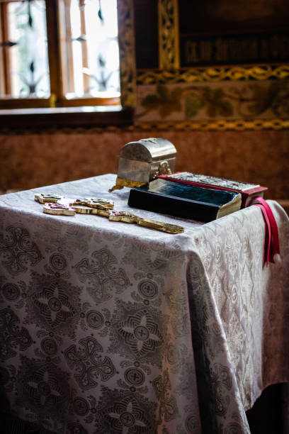 istock Bible in the Orthodox Church 1153638933