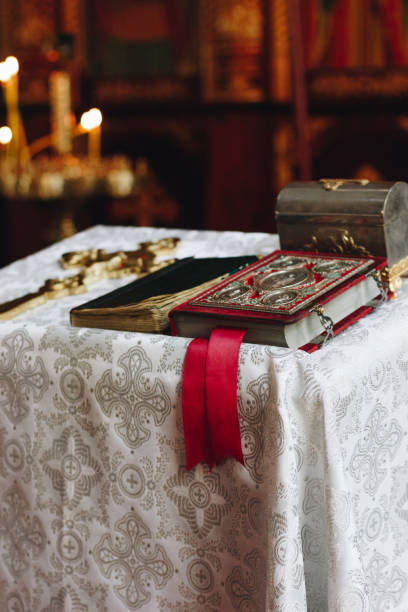 istock Bible in the Orthodox Church 1153639039
