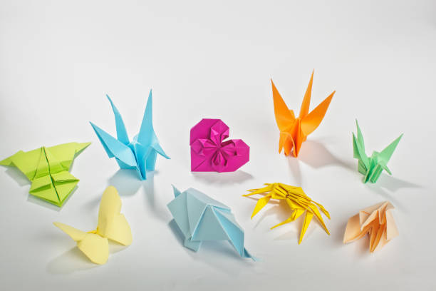 istock Origami papers close up 1153639703