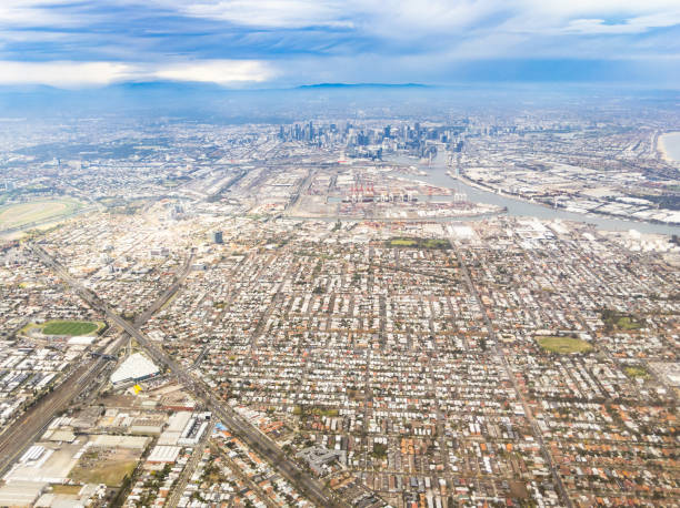 istock Aerial View Over Melbourne Australia 1153639871